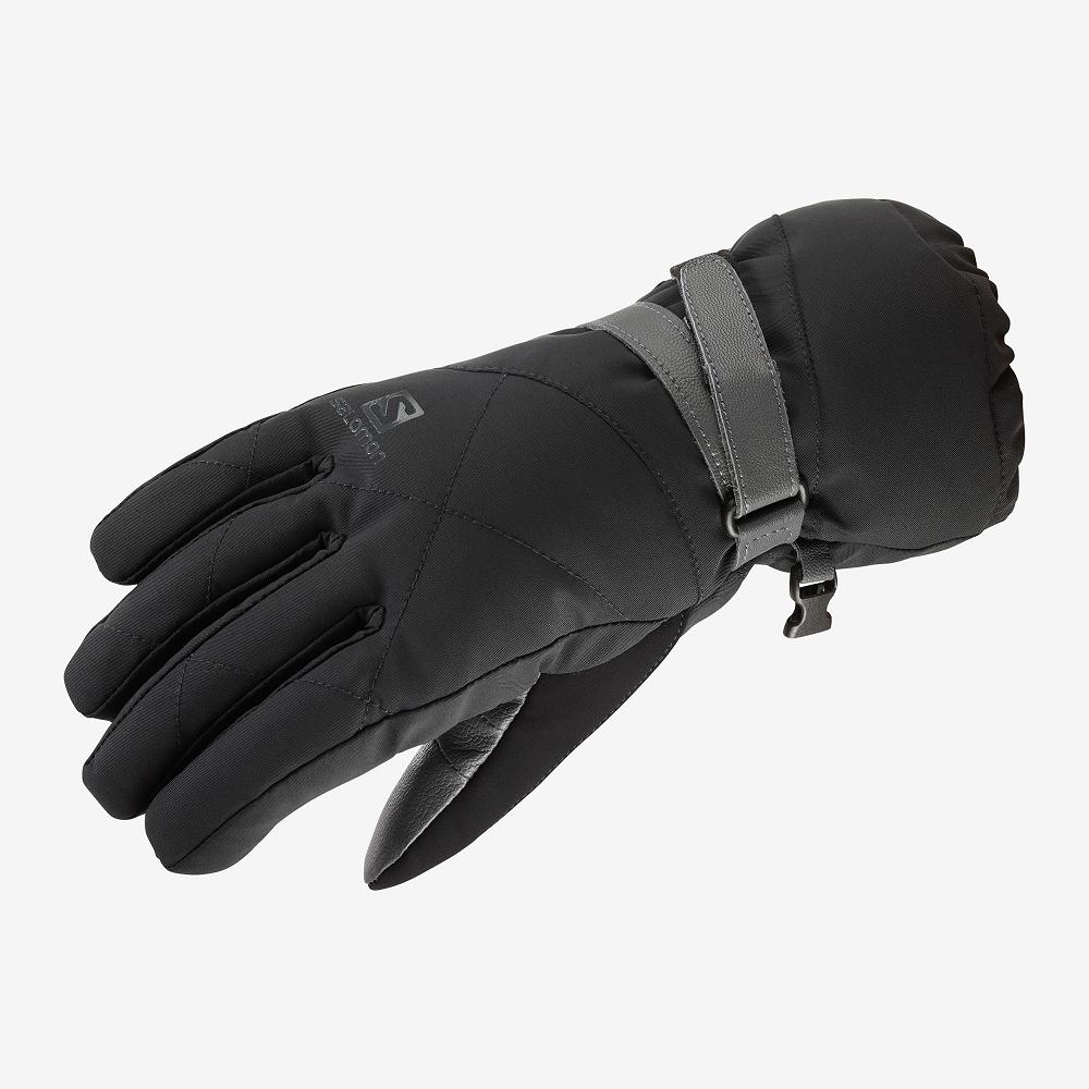 SALOMON PROPELLER LONG W Philippines - Women's Gloves - Black | 685073-YEG